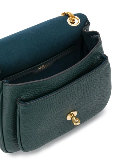 Shop Mulberry Darley Shoulder Bag In Green