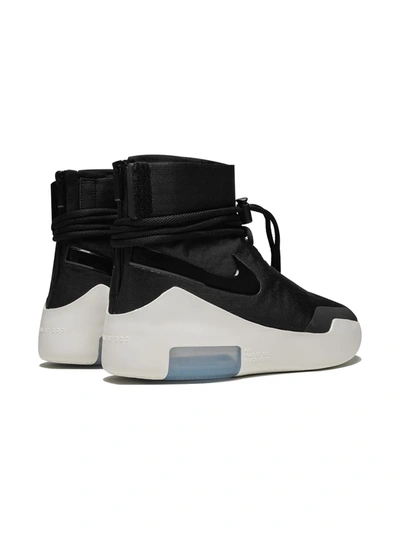 Nike X Fear Of God Air Shoot Around Sneakers In Black