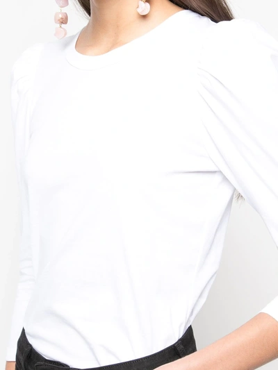 A.L.C. KARLIE蓬袖T恤 - 白色