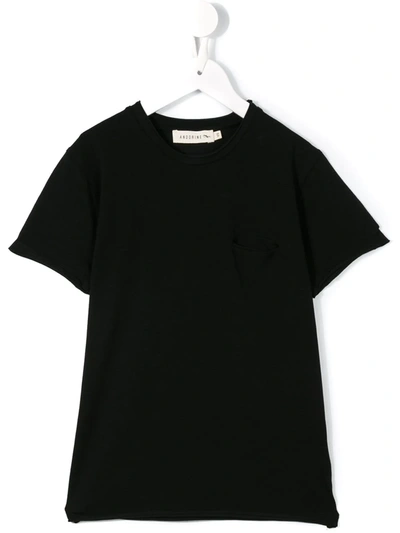 Shop Andorine Pocket T-shirt In Black