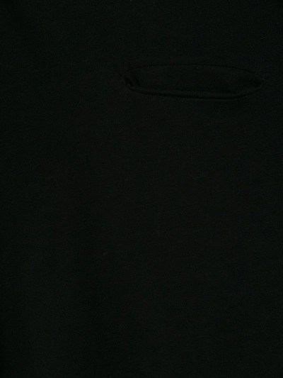 Shop Andorine Pocket T-shirt In Black