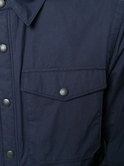 Shop Moncler Ander Jacket In Blue