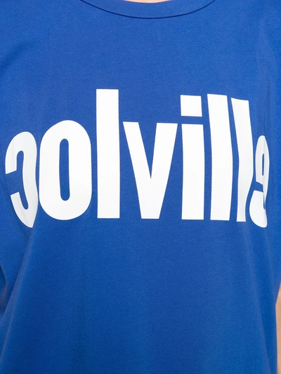 Colville Logo Print T-shirt In Blue
