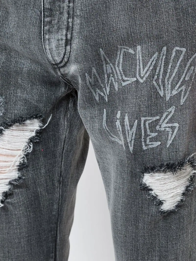 Shop Haculla Hac Lives Jeans In Grey