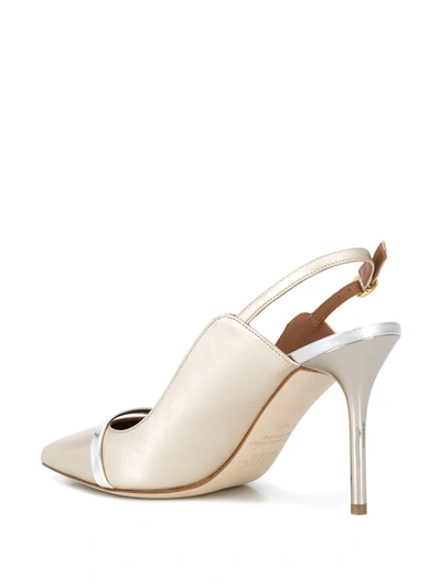 Shop Malone Souliers Marion Pump Shoes In Gold