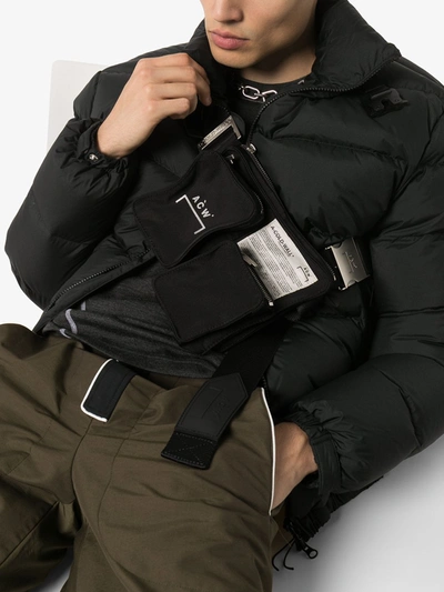 Shop A-cold-wall* V2 Logo Holster Belt Bag In Black