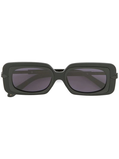 Shop Karen Walker Mr Binnacle Sunglasses In Black