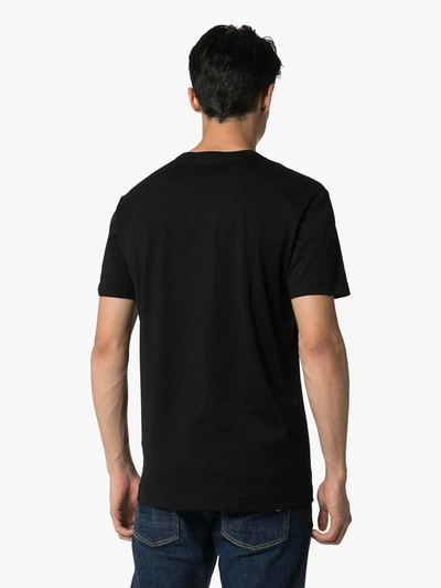 Shop Dolce & Gabbana Logo Appliqué T-shirt In Black