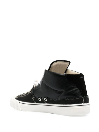 Shop Maison Margiela X Converse High-top Sneakers In Black