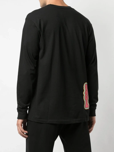 Shop Supreme Sekintani Long-sleeve T-shirt In Black