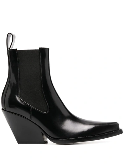 Shop Bottega Veneta Bv Lean Boots In Black
