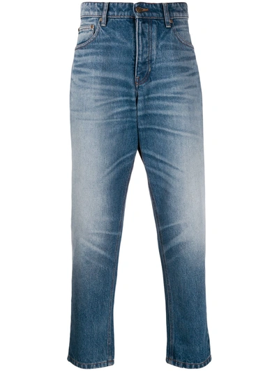 Shop Ami Alexandre Mattiussi Carrot Fit Jeans In Blue