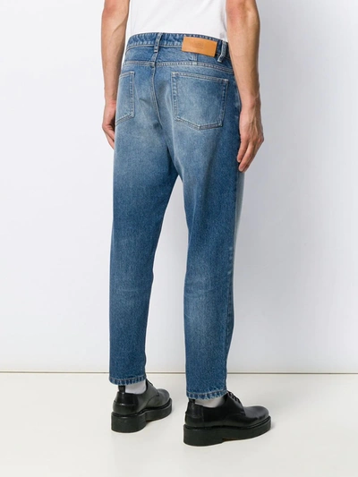 Shop Ami Alexandre Mattiussi Carrot Fit Jeans In Blue
