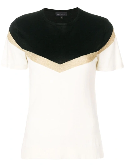 Shop Cashmere In Love Igne Top In Neutrals