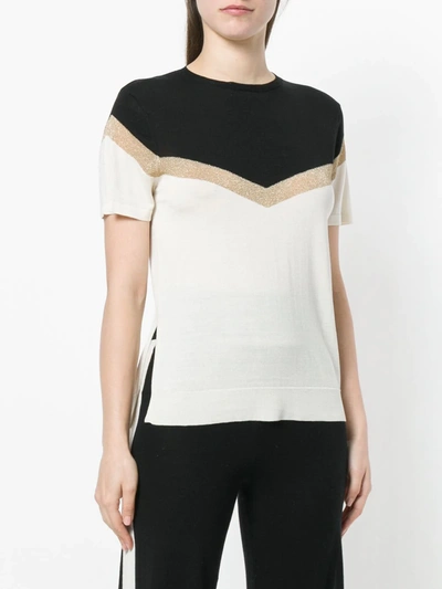 Shop Cashmere In Love Igne Top In Neutrals