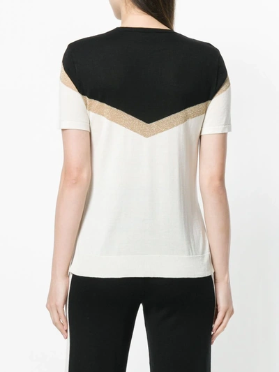 Shop Cashmere In Love Igne Top In Neutrals