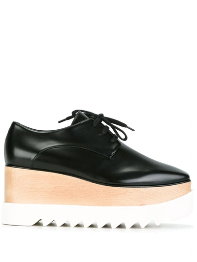 Shop Stella Mccartney Elyse Platform Shoes In Black