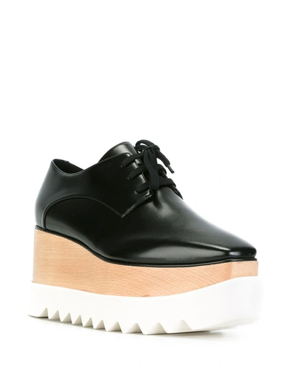 Shop Stella Mccartney Elyse Platform Shoes In Black