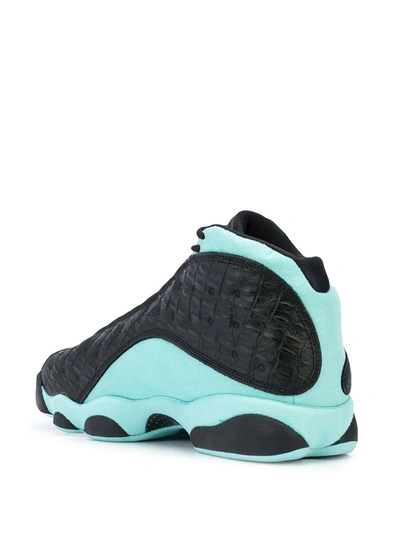 Nike Air Jordan 13 Island Green In Black