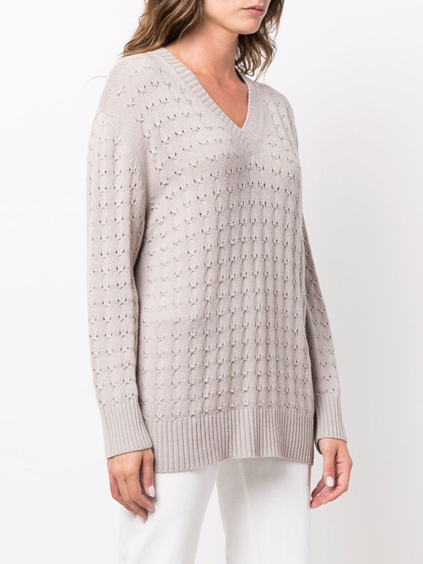 Fabiana Filippi v-neck jumper - Neutrals