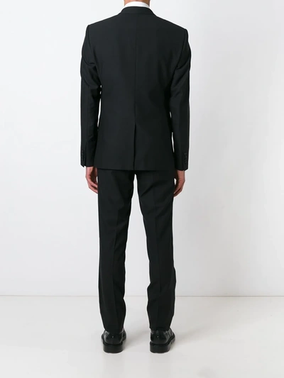 Shop Dolce & Gabbana Three-piece Dinner Suit In Black