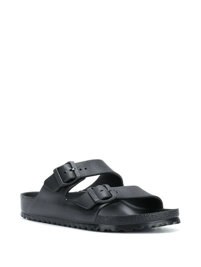 Shop Birkenstock Arizona Sandals In Black