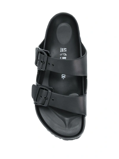 Shop Birkenstock Arizona Sandals In Black