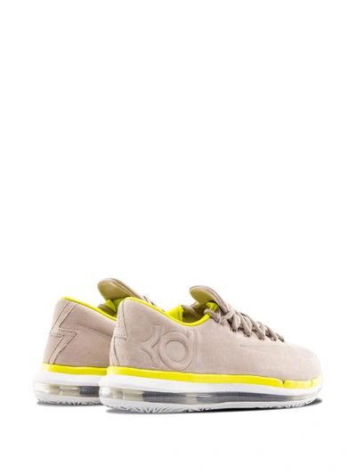 Shop Nike Kd 6 Elite Premium "fragment" Sneakers In Neutrals