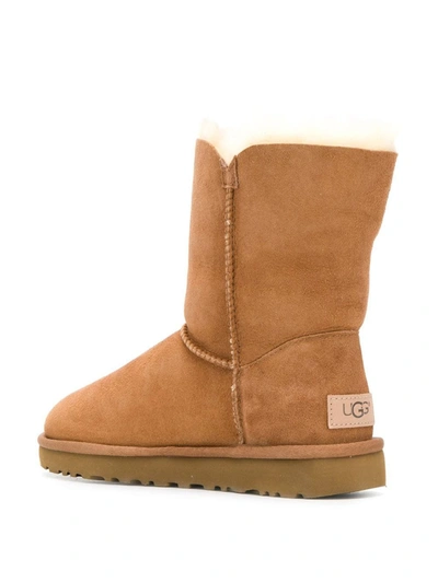 Shop Ugg Bailey Button Boots In Chestnut