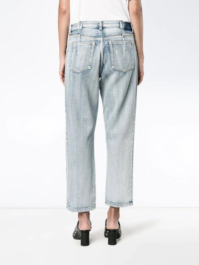 Shop 3.1 Phillip Lim / フィリップ リム High-waisted Cropped Jeans In Blue