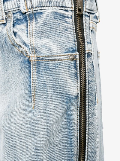 3.1 Phillip Lim Zip-detail Denim Jeans In Blue