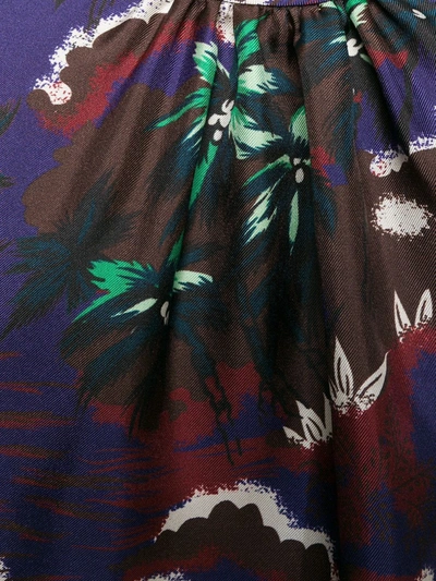 Dsquared2 Aloha Print Tank Top In Multicolour