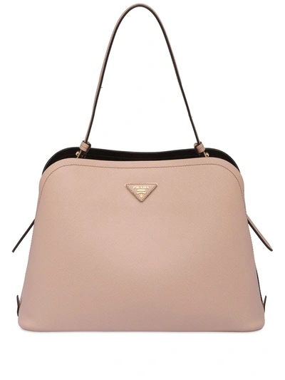 Shop Prada Matinee Handbag In Pink