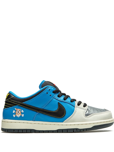 Shop Jordan Sb Dunk Low Pro "instant Skateboards" Sneakers In Blue