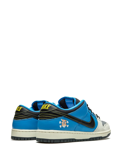 Jordan X Instant Skateboards Sb Dunk Low Pro Sneakers In Blue