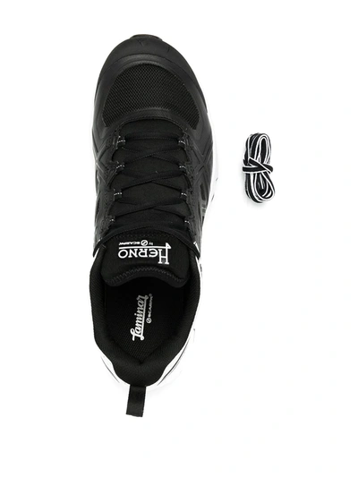 Shop Herno X Scarpa Laminar Gore-tex Vibram Sneakers In Black
