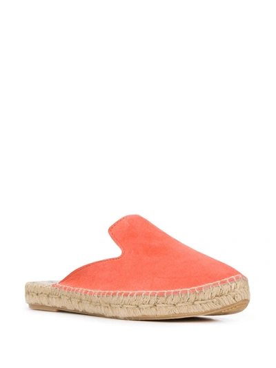 Shop Manebi Hamptons Backless Espadrille Loafers In Pink