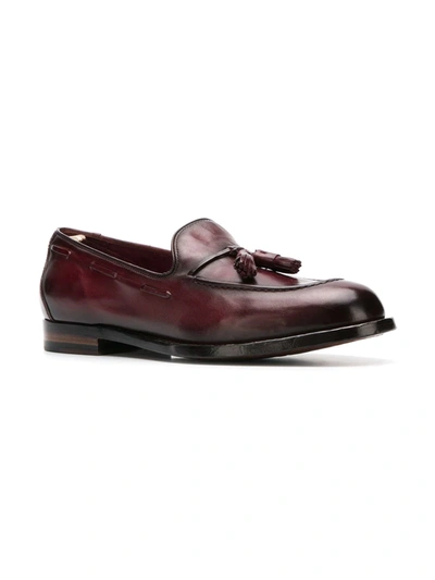 Shop Officine Creative Ivy Loafers In Purple