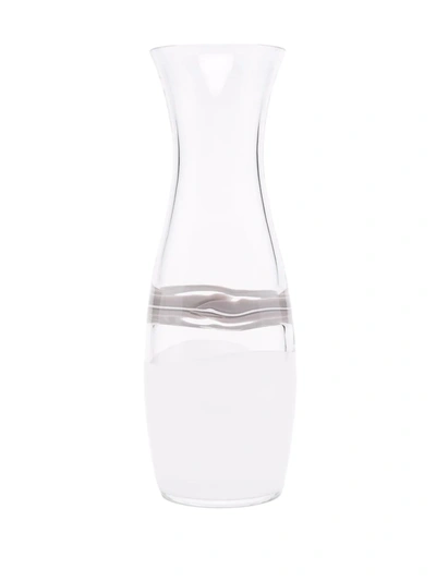 Carlo Moretti Transparent Glass Decanter In Neutrals