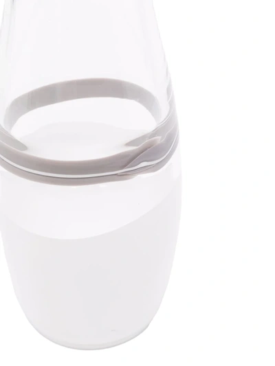 Carlo Moretti Transparent Glass Decanter In Neutrals