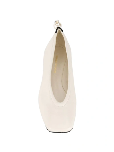 Shop Nicholas Kirkwood Delfi Ballerina Shoes 5mm In Neutrals