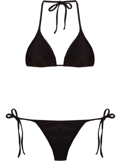 Shop Brigitte 3 Pieces Bikini Set In Black
