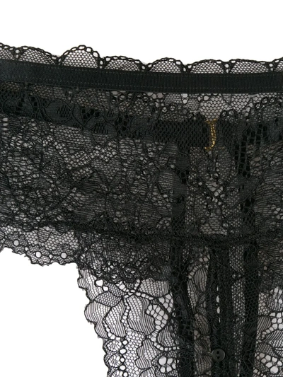 Maison Close Le Petit Secret Open Tanga In Black