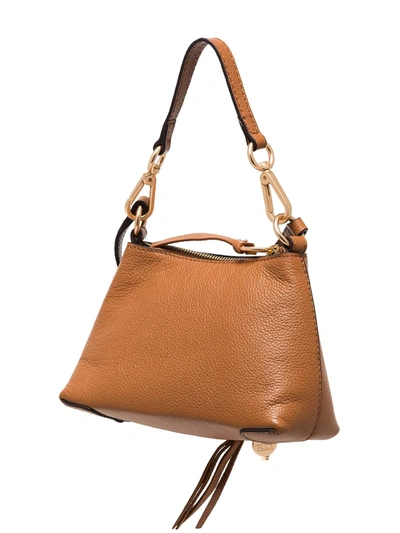 Shop See By Chloé Joan Leather Crossbody Bag In Brown