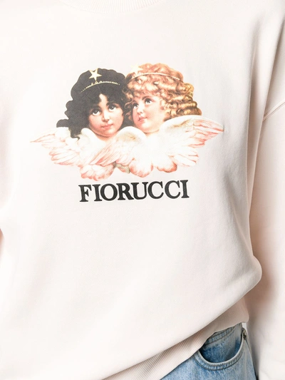 Shop Fiorucci Vintage Angels Sweatshirt In Pink