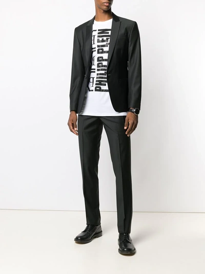 Shop Philipp Plein Elegant Two Piece Suit In Black