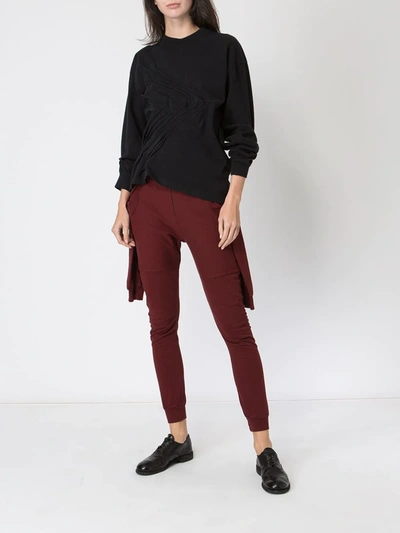Aganovich Contemporary Track Pants In Red