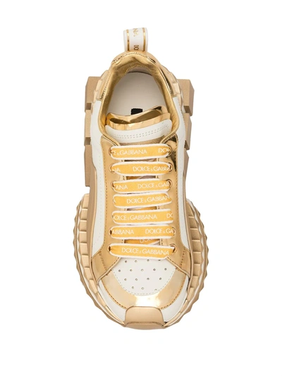 Shop Dolce & Gabbana Super Queen Sneakers In White