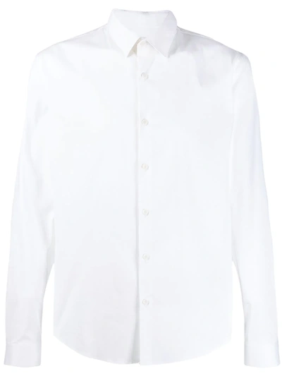 Shop Sandro Seamless Stretch Shirt In White