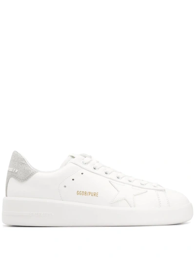 Shop Golden Goose Pure Low-top Sneakers In White
